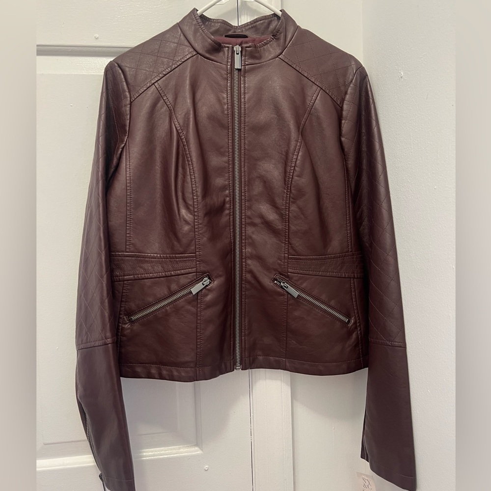 New York and Company Leather Jacket
